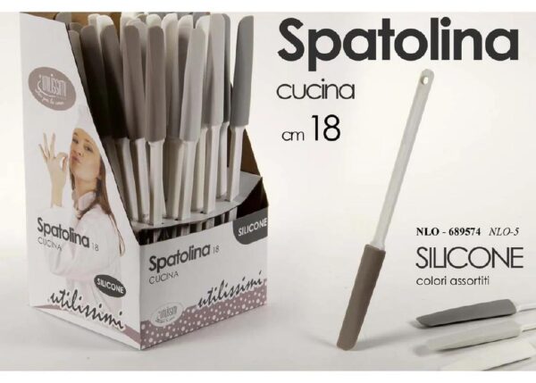 SPATOLINA 18CM SILICONE ART.689574