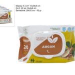 SALVIETTINE DETERGENTI 20PZ 42GR ARGAN ART.DEV23016251
