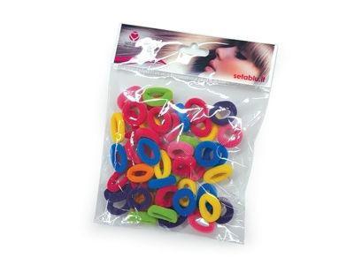 SETABLU ELASTICI MINI BUSTA 50PZ COLORATI