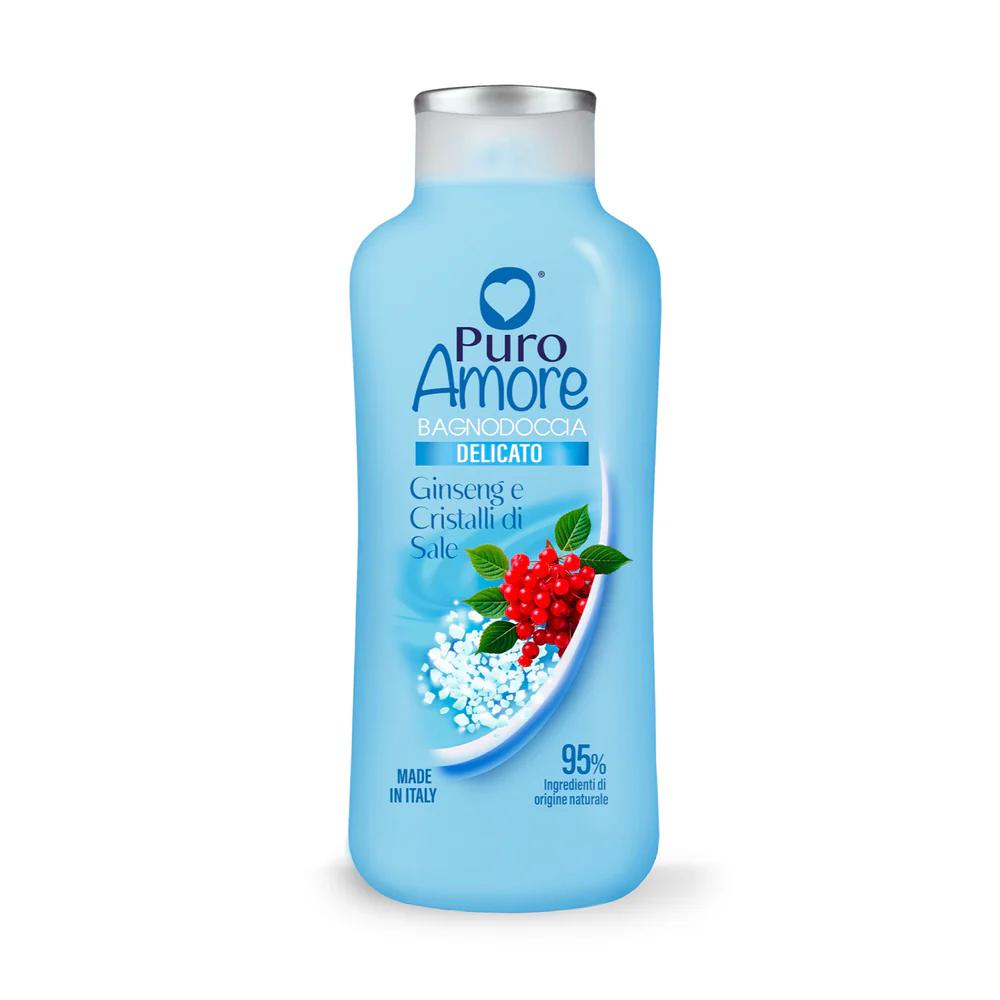PURO AMORE BAGNODOCCIA 650ML GINSENG&CRISTALLI DI SALE PURO AMORE BAGNODOCCIA 650ML GINSENG&CRISTALLI DI SALE
