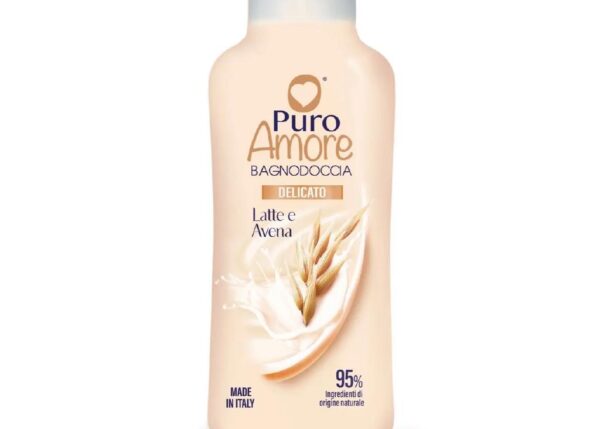 PURO AMORE BAGNODOCCIA 650ML LATTE&AVENA