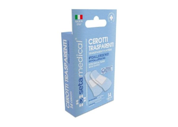 SETABLU CEROTTI TRASPARENTI 14PZ MEDI