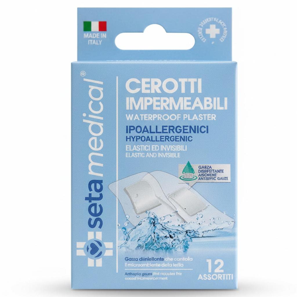 SETABLU CEROTTI ACQUASTOP 12PZ ASS.TI SETABLU CEROTTI ACQUASTOP 12PZ ASS.TI