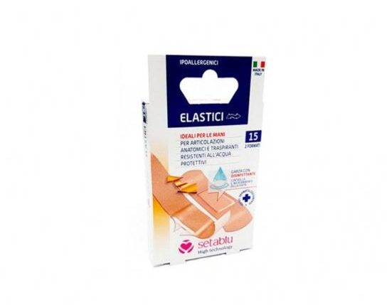 SETABLU CEROTTI ARTICOLAZIONI ELASTICI 15PZ ASS.