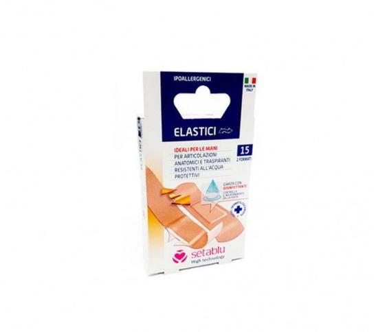SETABLU CEROTTI ARTICOLAZIONI ELASTICI 15PZ ASS. SETABLU CEROTTI ARTICOLAZIONI ELASTICI 15PZ ASS.