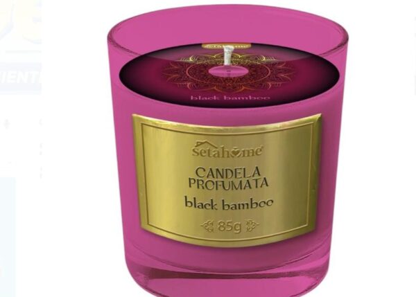SETABLU CANDELA ARABA 85G BLACK BAMBOO