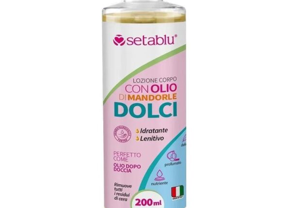 SETABLU LOZIONE CORPO CON OLIO ALLE MANDORLE