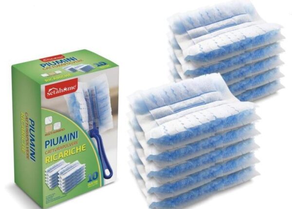 SETABLU RICARICA PIUMINO CATTURAPOLVERE 10PZ