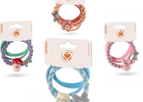 SETABLU ELASTICI SET 3 COLORI VARI VARIANTE 2