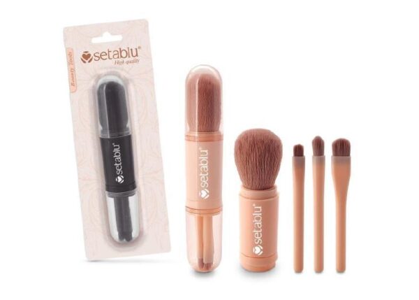 SETABLU PENNELLO MAKE UP 4 IN 1 CON CAPPUCCIO COL ASS.