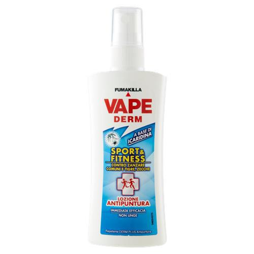 VAPE DERM LOZIONE ANTIPUNTURA 100ML SPORT VAPE DERM LOZIONE ANTIPUNTURA 100ML SPORT