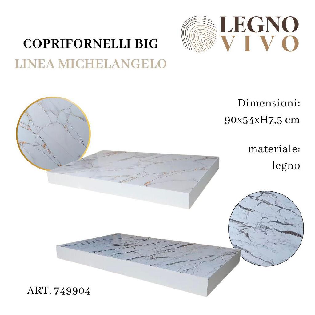COPRIFORNELLI LINEA MICHELANGELO ORO/SILVER BIG 90X54X7,5CM ASS. ART.749904 COPRIFORNELLI LINEA MICHELANGELO ORO/SILVER BIG 90X54X7,5CM ASS. ART.749904