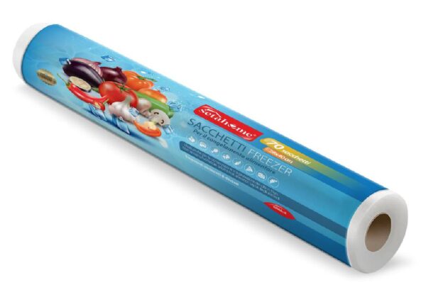 SETABLU ROTOLO SACCHETTI FREEZER 70 PZ 28X40 CM