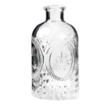 VASO BOTTIGLIA CON DIS.A. RILIEVO DM. 6 H.12.5 CM ART.BT30/13