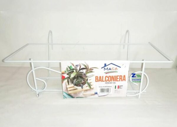 BALCONIERA CIARY 40CM BIANCA