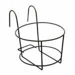 BALCONIERA TONDA CM 22 NERA $