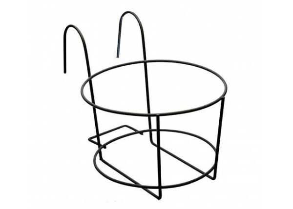 BALCONIERA TONDA CM 22 NERA $