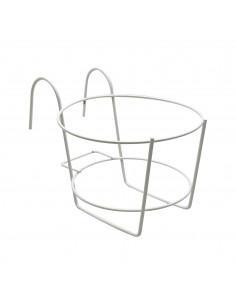 BALCONIERA TONDA 22CM BIANCA