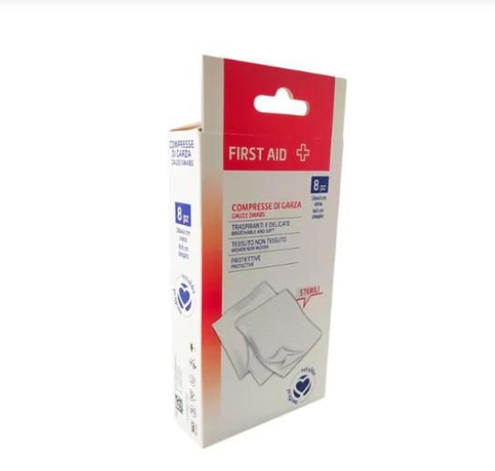 SETABLU COMPRESSE DI GARZA 8PZ 10*4,5 - F. SETABLU COMPRESSE DI GARZA 8PZ 10*4,5 - F.