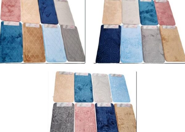 TAPPETO BAGNO MEMORY CUORE 50X80CM COL. ASS. ART.MGT014