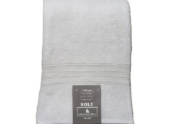 ASCIUGAMANI SOLE 1+1 BIANCO ART.MGT005