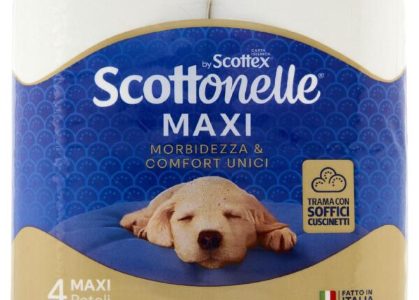 SCOTTONELLE CARTA IGIENICA MAXI 4 ROTOLI