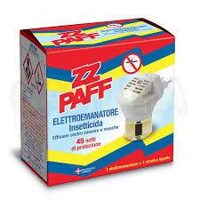 ZZPAFF INSETTICIDA ELETTROEMANATORE + RICARICA 45 NOTTI