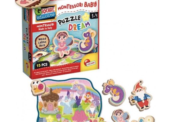 MONTESSORI PUZZLE 15 PZ ART.96862
