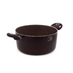 CASSERUOLA BEE NIDO D'APE 2MA CM.20 COLORE MARRONE