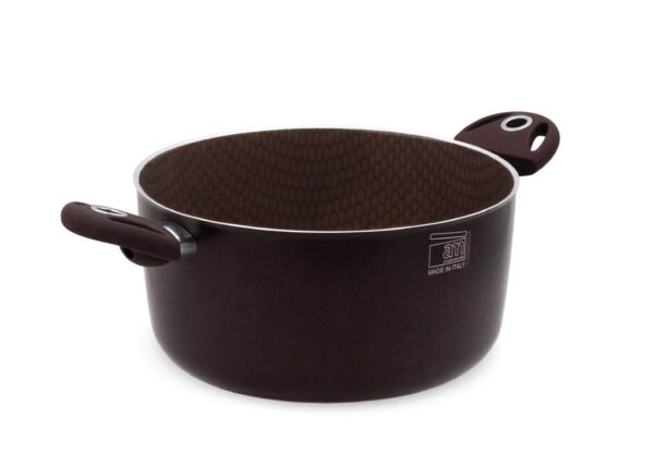 CASSERUOLA BEE NIDO D'APE 2MA CM.24 COLORE MARRONE