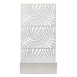 SEPARE' C/FIORIERA 92X33X173CM BIANCA ART.786927