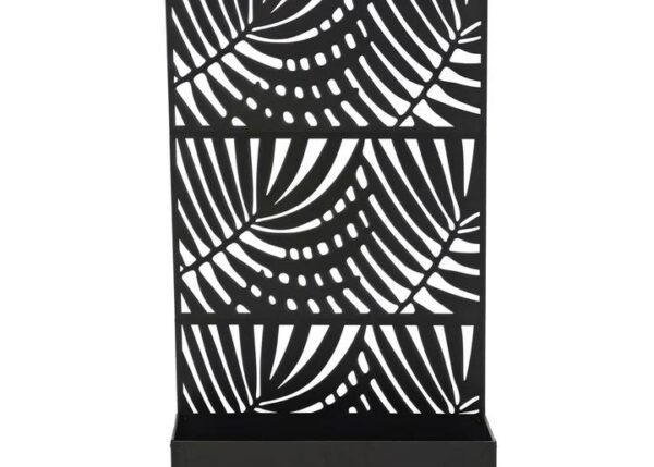 SEPARE' C/FIORIERA 92X33X173CM NERO ART.786928
