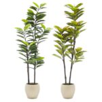 PIANTA IN VASO FICUS H165CM BIANCO 2ASS ART.510513