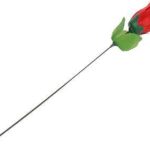 ROSA PER DECORAZIONE ROSSA 51CM ART.80029