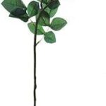 ROSA PER DECORAZIONE ROSSA 2 BOCCIOLI 71CM ART.80033