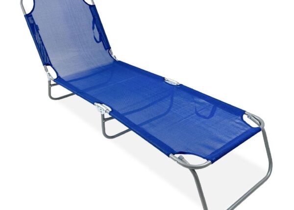 LETTINO MARE PIEGHEVOLE ACC/TXT 188X55X24 BLU ART.3310583