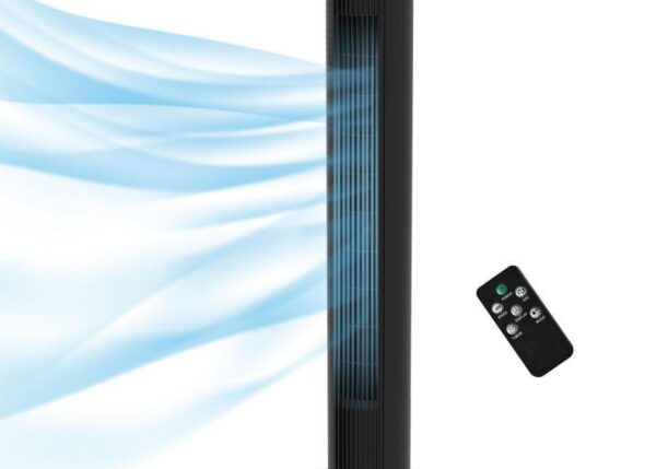 RINFRESCATORE A TORRE 60W 79CM 3VEL.+TEL.NERO ART.6597029