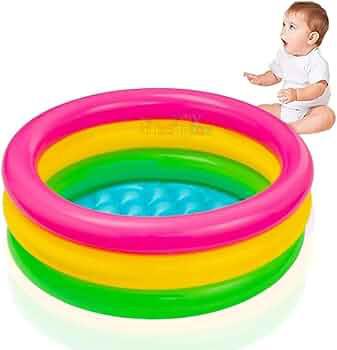 PISCINA GONFIABILE 3ANELLI 0.22MM D148XH 36CM ART.7055025