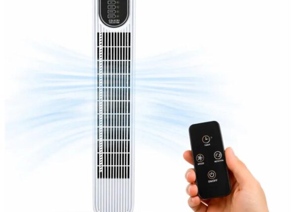 RINFRESCATORE A TORRE 60W 79CM 3VEL+TEL BIANCO ART.6597033