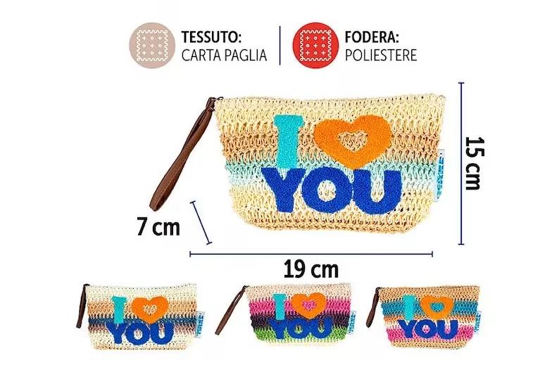 POCHETTE MARE 19X7X15CM M.16125 4ASS ART.4134794 POCHETTE MARE 19X7X15CM M.16125 4ASS ART.4134794