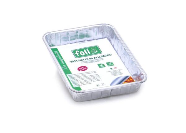 FOLI' PACK CONT. ALLUMINIO S/C 4PORZ. 3PZ ART.353
