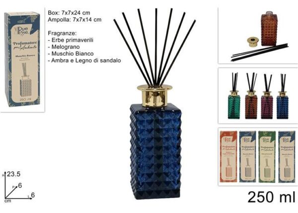 PROFUMATORE AMBIENTE 250 ML 4 PROFUMAZIONI ART.DEV23024011