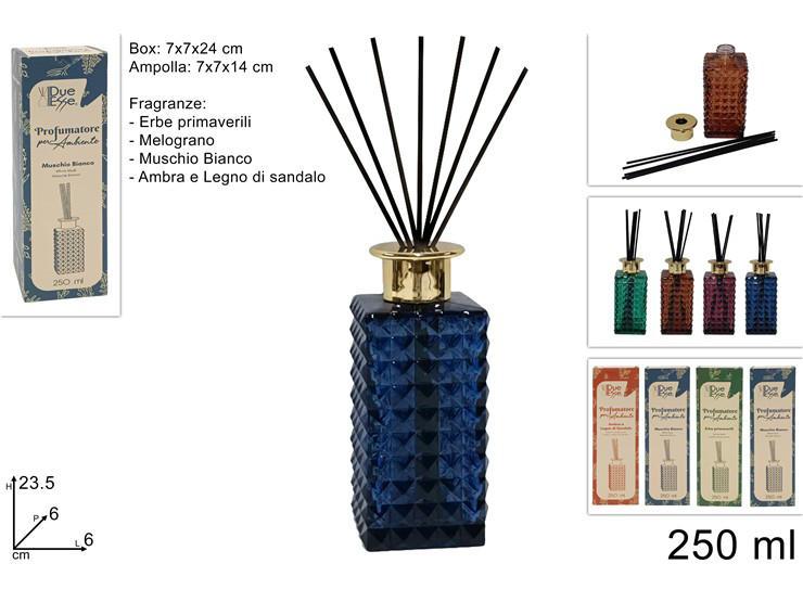 PROFUMATORE AMBIENTE 250 ML 4 PROFUMAZIONI ART.DEV23024011 PROFUMATORE AMBIENTE 250 ML 4 PROFUMAZIONI ART.DEV23024011