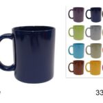 TAZZONE CERAMICA 330ML 12 COLORI ART.DEV24011211