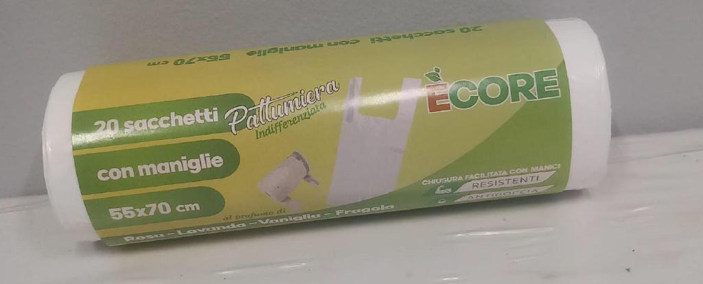 SACCHETTI C/MANIGLIE 55X70CM 20PZ SACCHETTI C/MANIGLIE 55X70CM 20PZ