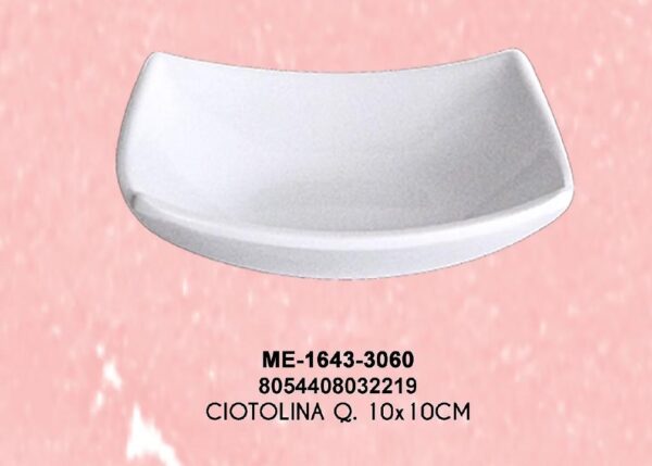 CIOTOLA QUADRATA MC 10X10CM CH E14701