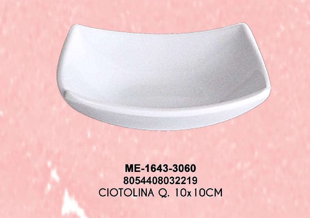 CIOTOLA QUADRATA MC 10X10CM CH E14701 CIOTOLA QUADRATA MC 10X10CM CH E14701