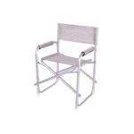 SEDIA REGISTA ALLUMINIO PIEGHEVOLE 24MM GRIGIO ART.3310316