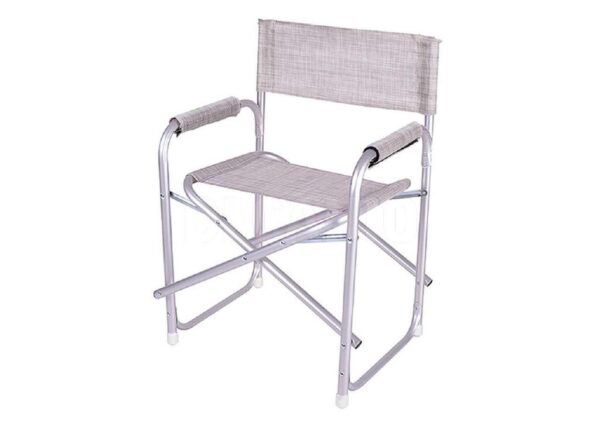 SEDIA REGISTA ALLUMINIO PIEGHEVOLE 24MM GRIGIO ART.3310316
