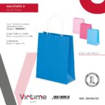 BUSTA REGALO CARTA 31X42X12CM - 4 COL. SPRING CLR ART.S14106/40